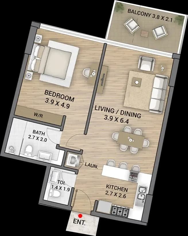 1 Bedroom