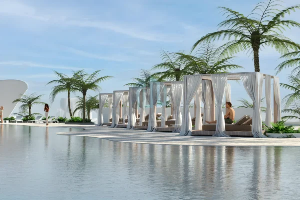 1 Bedroom with Sea + Casino + Fireworks View 18