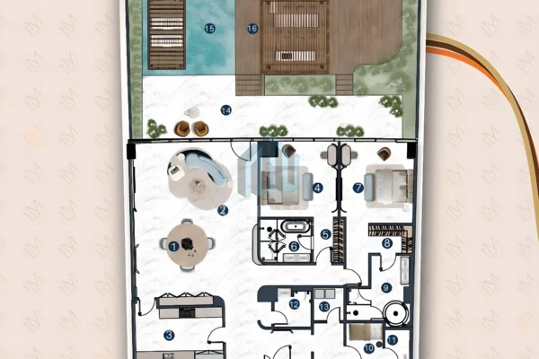 Sophisticated La Mazzoni Fully Furnished Chalet 14