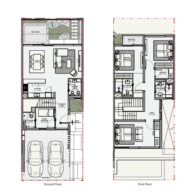 3 Bedrooms