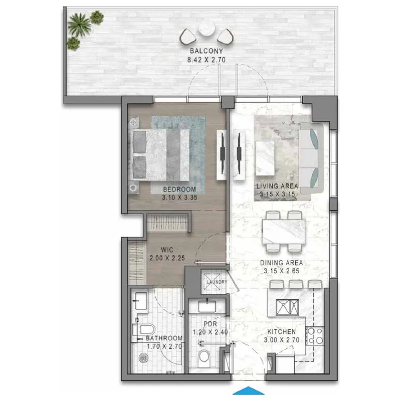 1 Bedroom